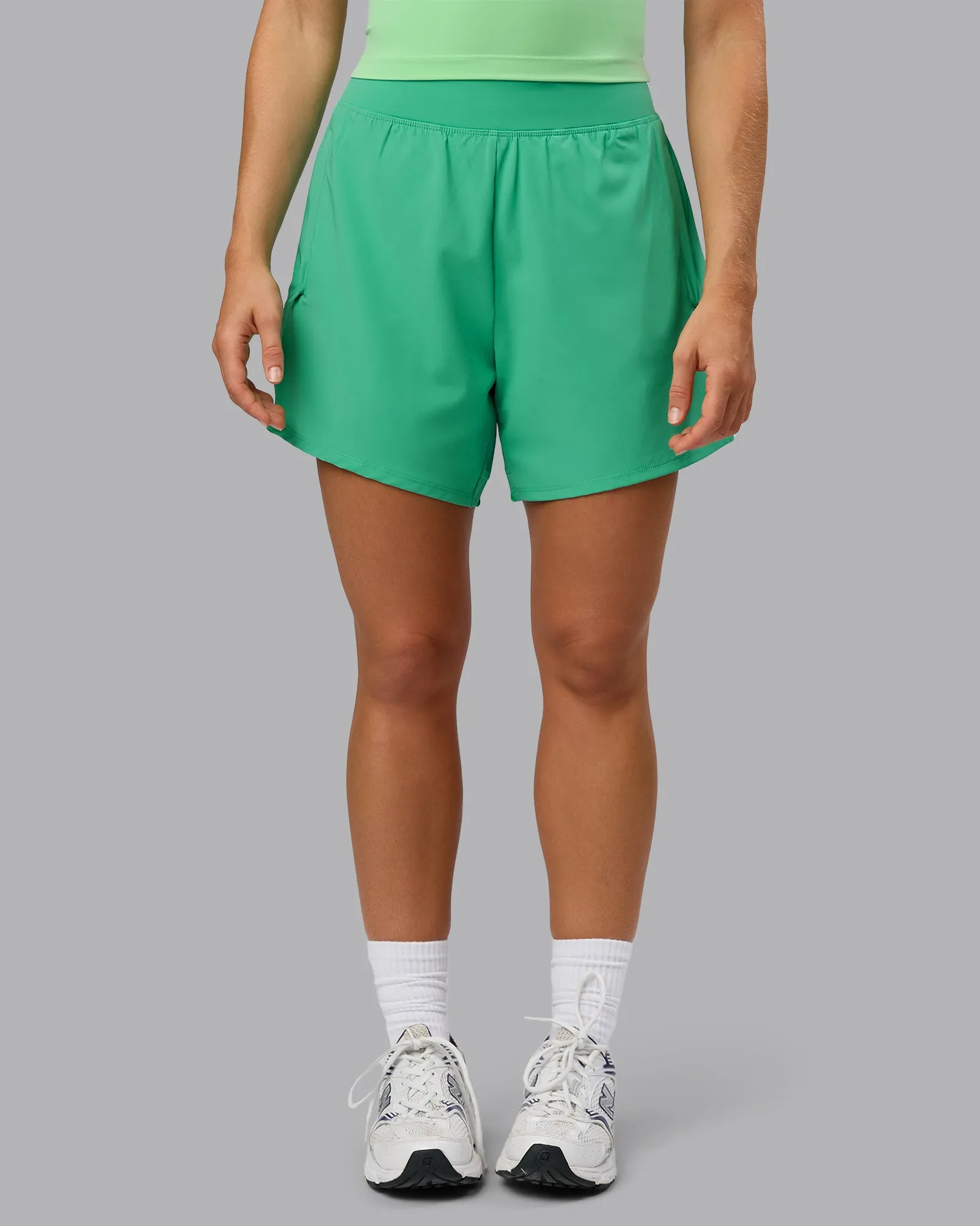 Challenger 5" Lined Performance Shorts - Mystic Green