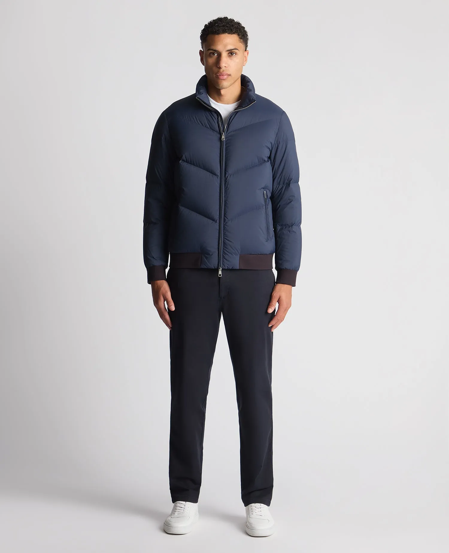 ID24708-Remus Blue Ryker Puffa Jacket