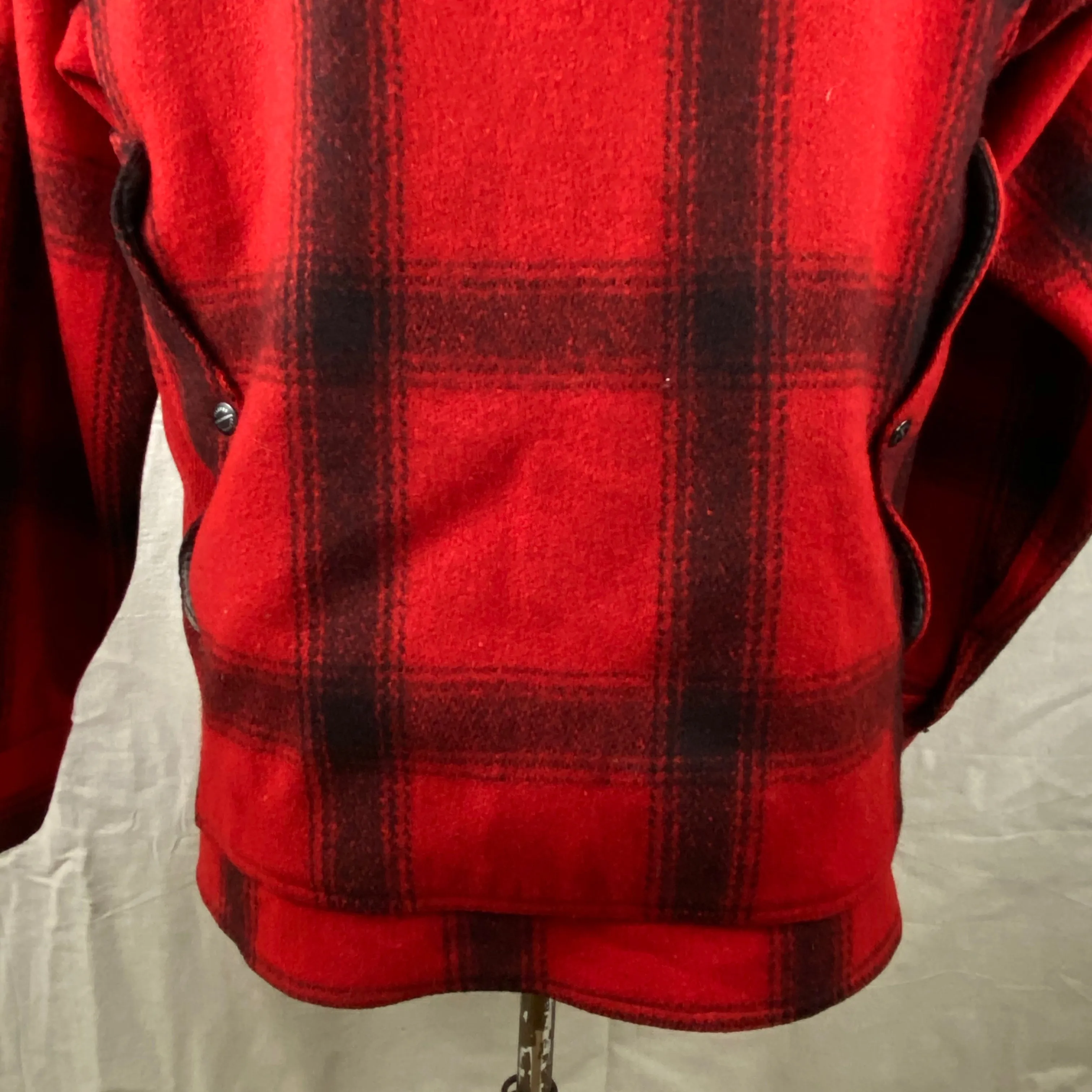 Vintage Union Made 75% Red Filson Hunter Wool Coat Style 85